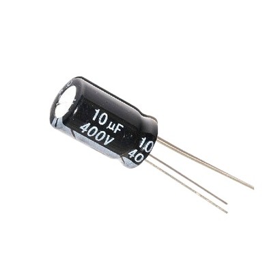10pcs 10X17MM Electrolytic Capacitor 400V10UF Soft Foot Capacitor 10UF400V 450V10UF 105 องศา