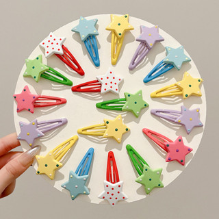 กิ๊บติดผมลายจุดดาวแฟชั่นเกาหลีสําหรับเด็ก Hairwear