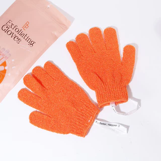 Be Better Exfoliating Gloves 1pair บี เบ็ทเทอร์ ถุงมือสครับผิว.