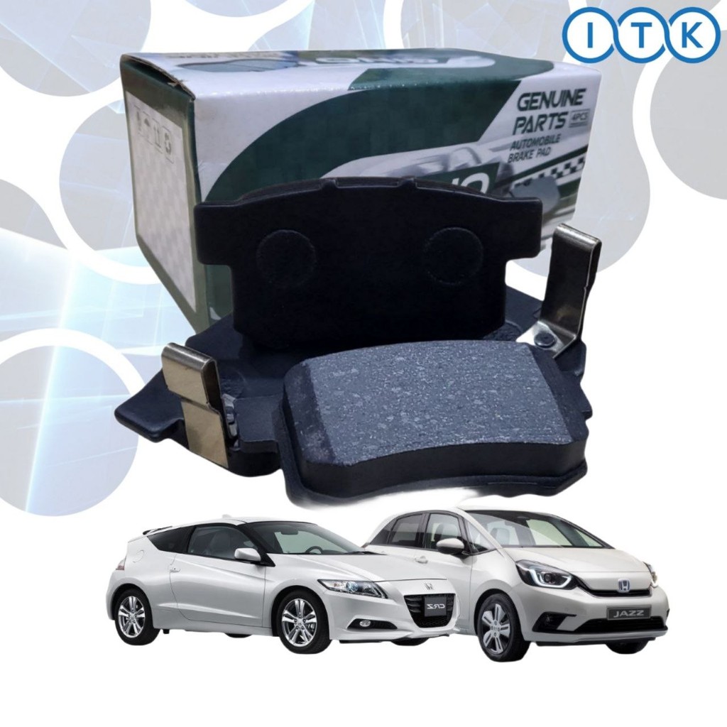 ผ้าเบรก GINO สําหรับ HONDA CRZ HYBIRD 2010-2014 / JAZZ CP1 HYBRID