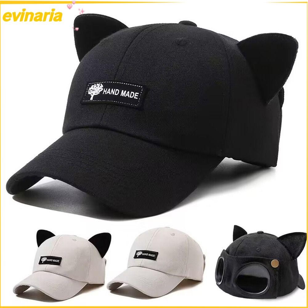 หมวกกันแดด EVINARIA, หมวกเบสบอลกันแดดแห้งเร็ว, แฟชั่นปรับได้พร้อมแว่นกันแดดออกแบบกอล์ฟพ่อหมวกผู้ชายผู้หญิง