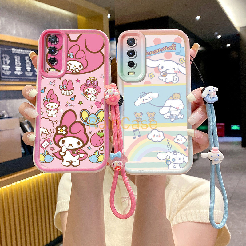 เคส  vivo y20 vivo y12s y20s  เคสโทรศัพท์น่ารักสําหรับ vivo y20 กรณี  y20g y20i y20t y20a ฝาครอบ