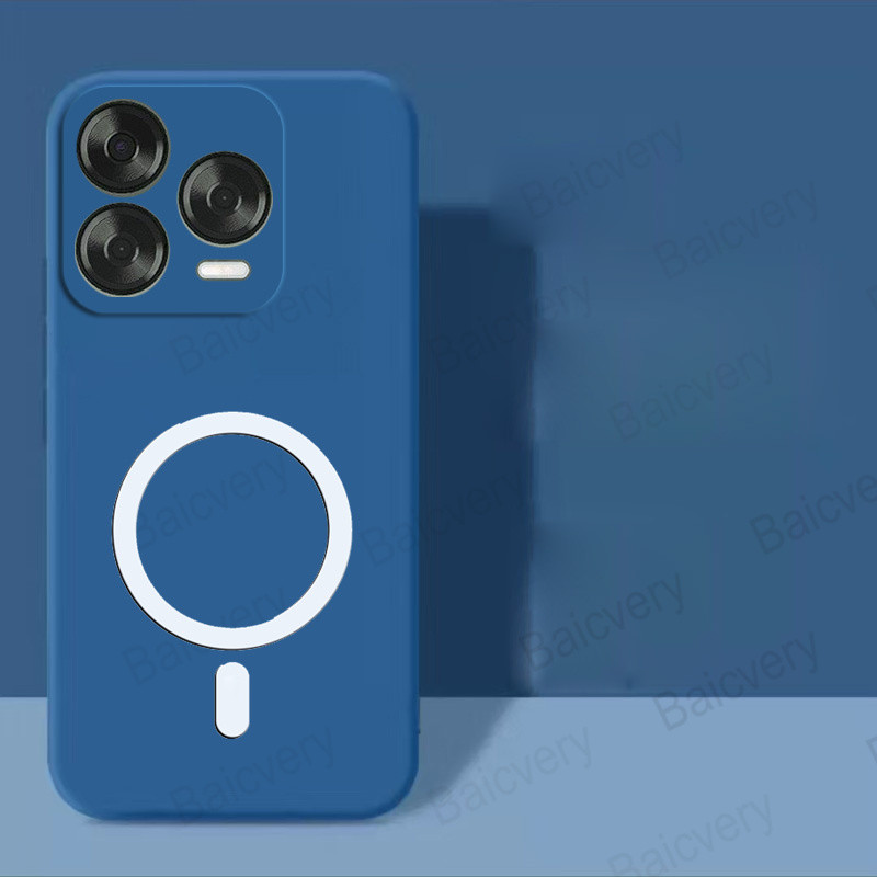 Zte Nubia V70 Design / Blade V70 Design / V70 MAX Skin Casing Phone Case Cover with Magnetic Wireles