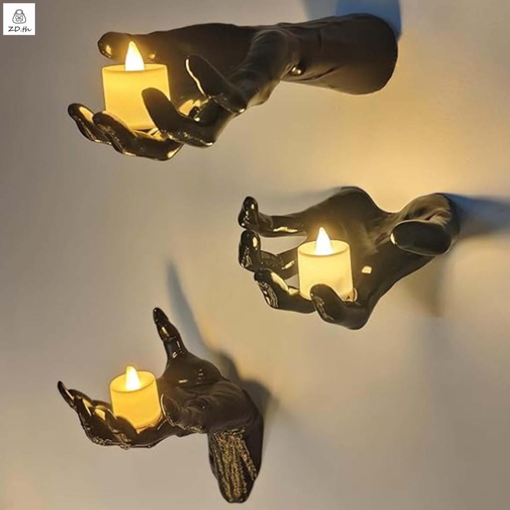 Spooky Hands Hanger Decor Gothic แขวน Wall Mountable รูปที่ 7