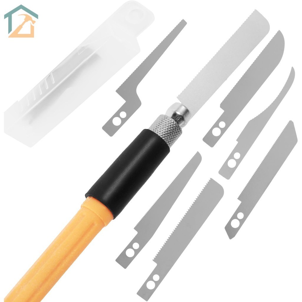 เครื่องมือใบเลื่อยโลหะ ขนาดเล็ก พร้อมใบมีด 8 ใบ สําหรับตัดต้นขา งานฝีมือ DIY SHOPCYC9871