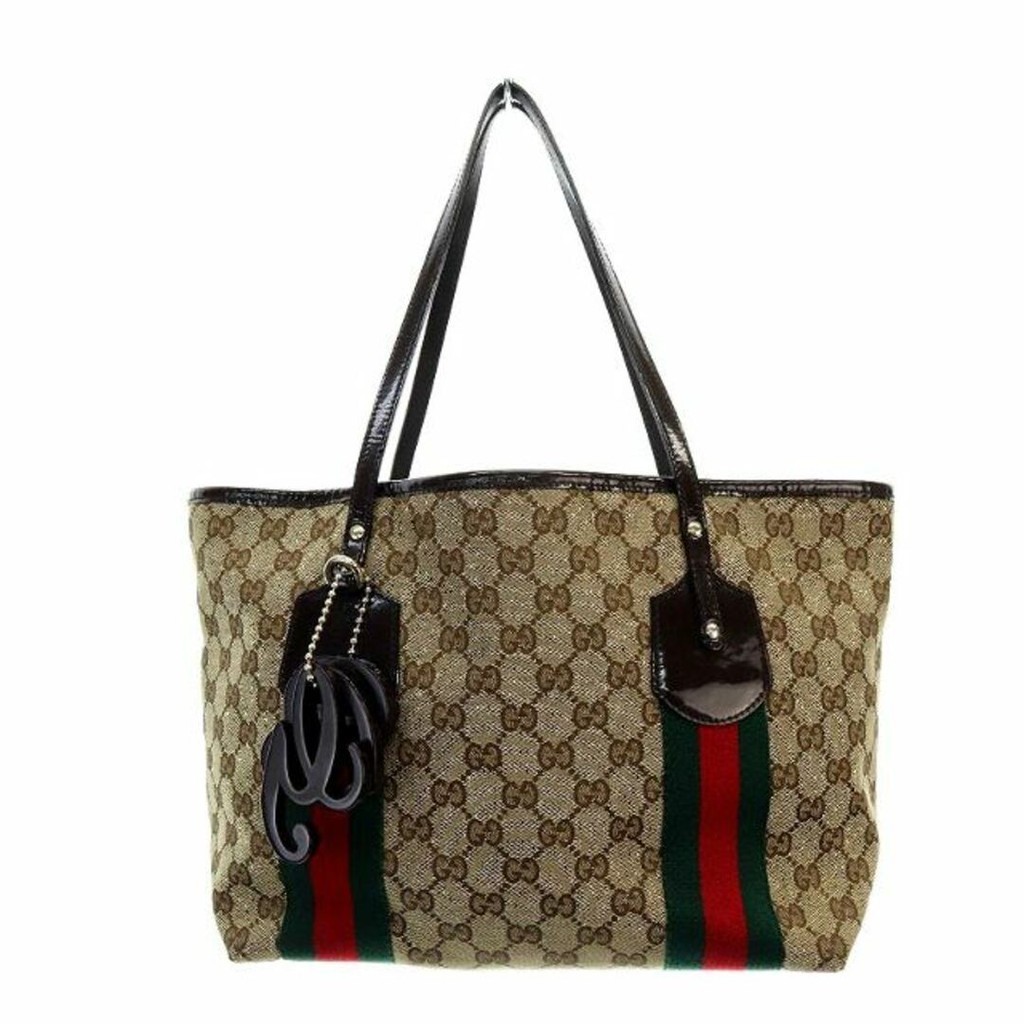 Gucci GUCCI tote bag GG canvas beige Direct from Japan Secondhand