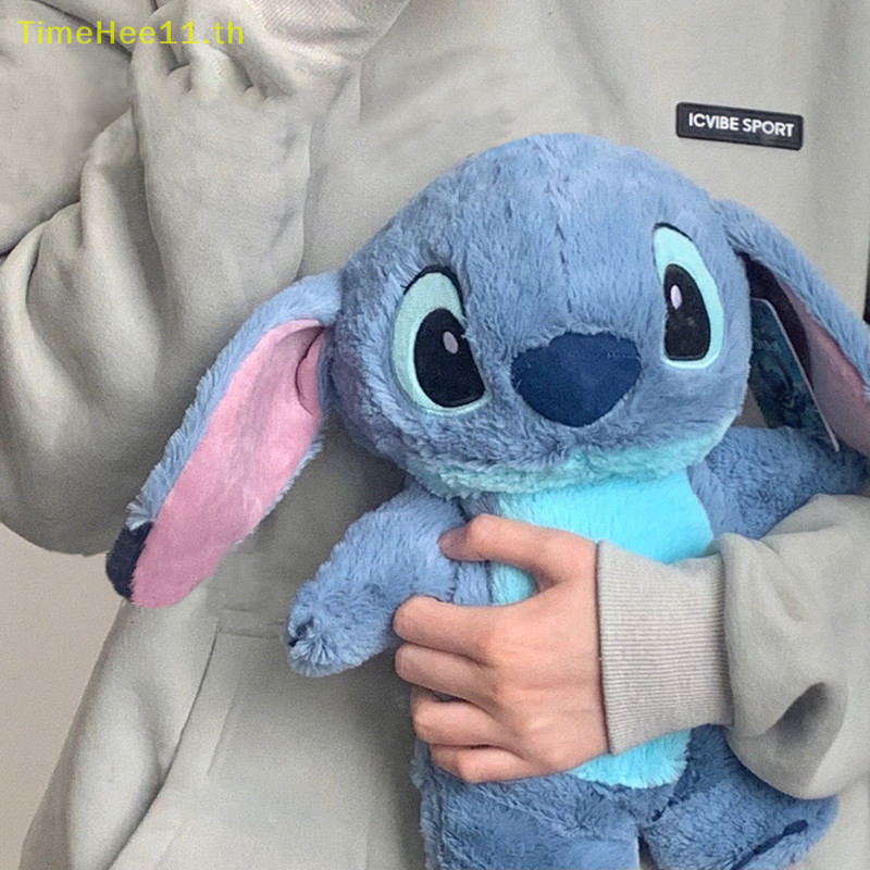 Timehee ของเล่นตุ๊กตาอนิเมะ Kawaii Turo Lilo Stitch เหมาะกับฤดูหนาว สําหรับผู้หญิง