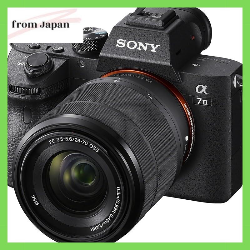 Sony (Sony) ชุดเลนส์ซูม Α7Iii Slr ฟูลไซซ์ (รวมเลนส์: Sel2870) สีดํา Ilce-7M3K
