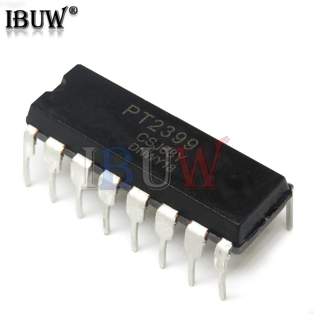 10pcs PT2399 CD2399GP Audio Digital Reverb Circuit Manifold IC DIP