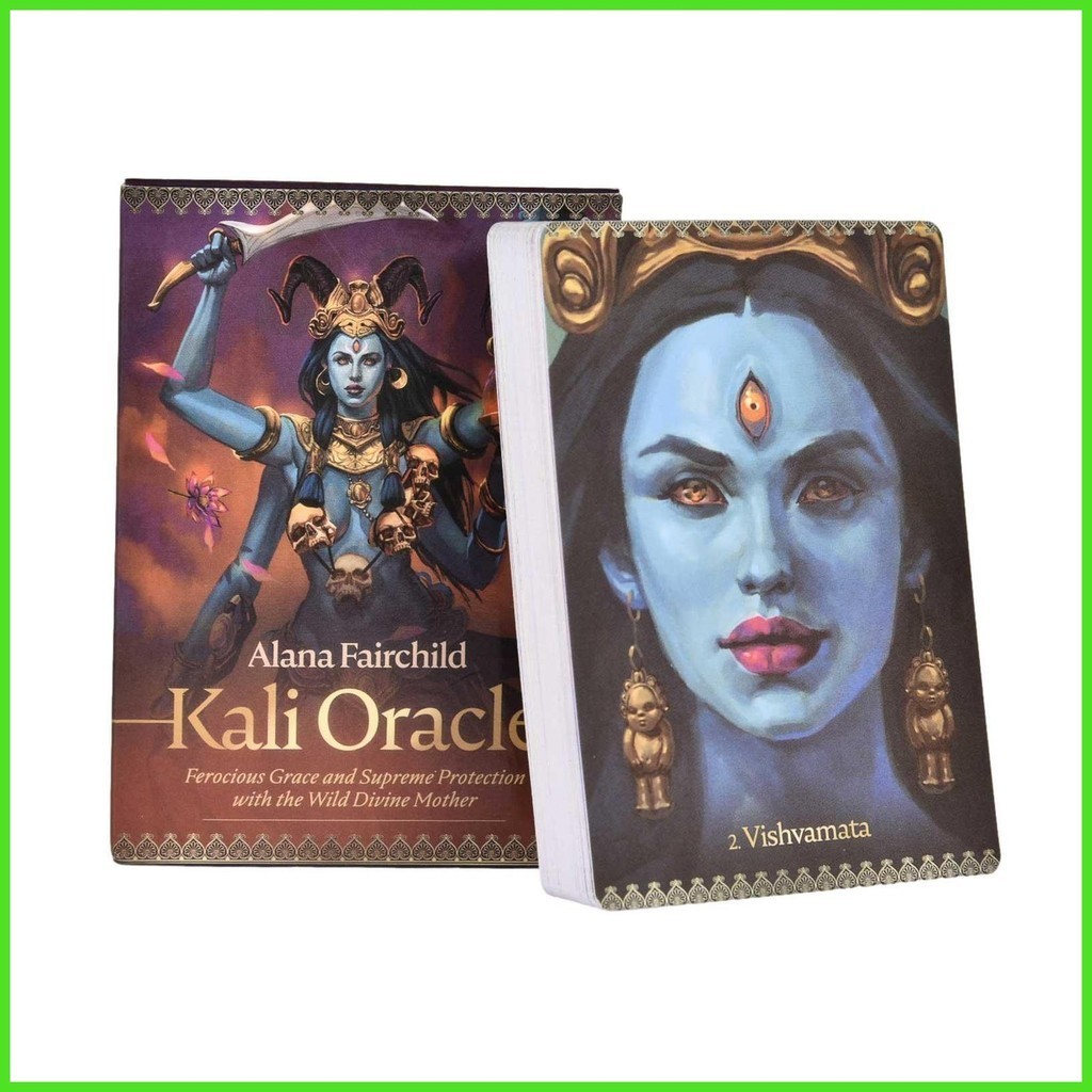 ไพ่ทาโรต์ Kali Oracle Divination เครื่องมือสําหรับอนาคตและอดีต การ์ดเกมกระดานมายากล chunnimth 44 ชิ้