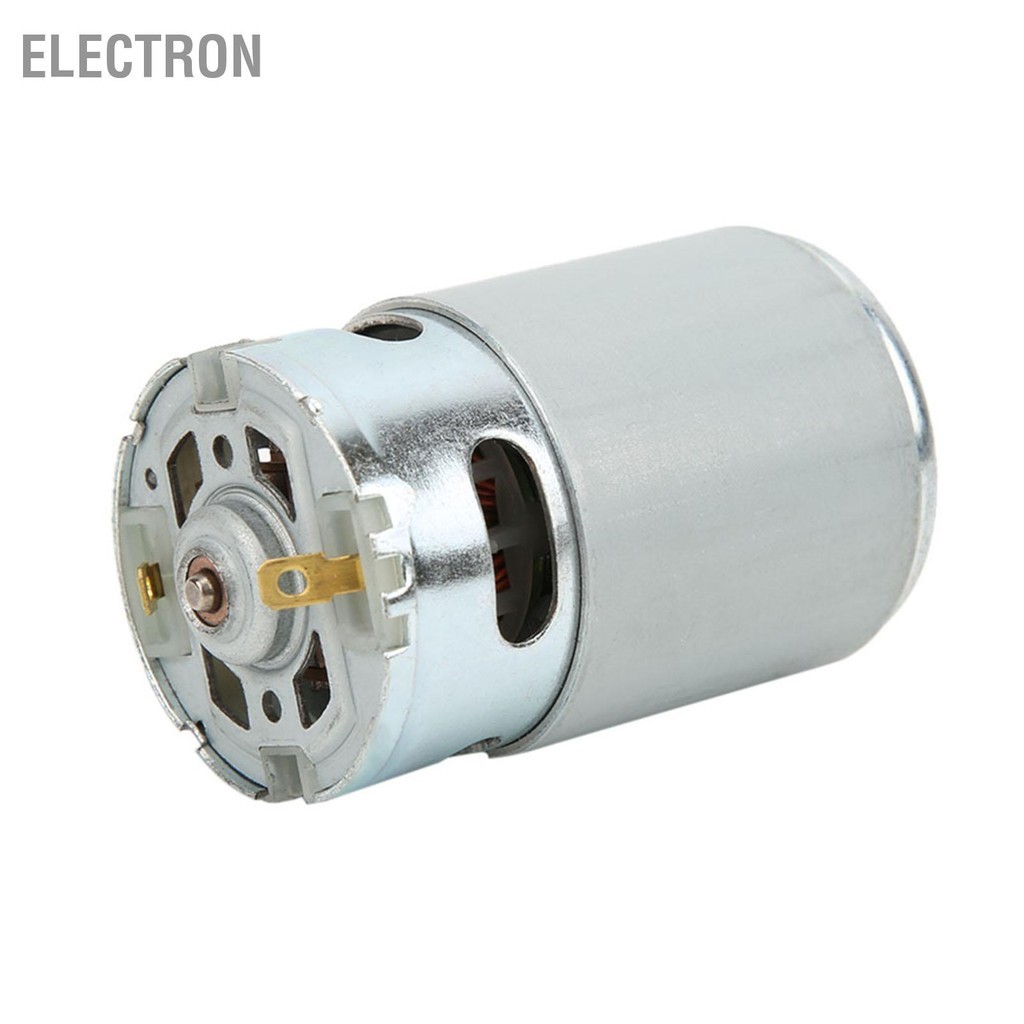 Electron RS-550 Micro Motor DC 12V 22000 rpm สำหรับสว่านมือไฟฟ้าไร้สายต่างๆ