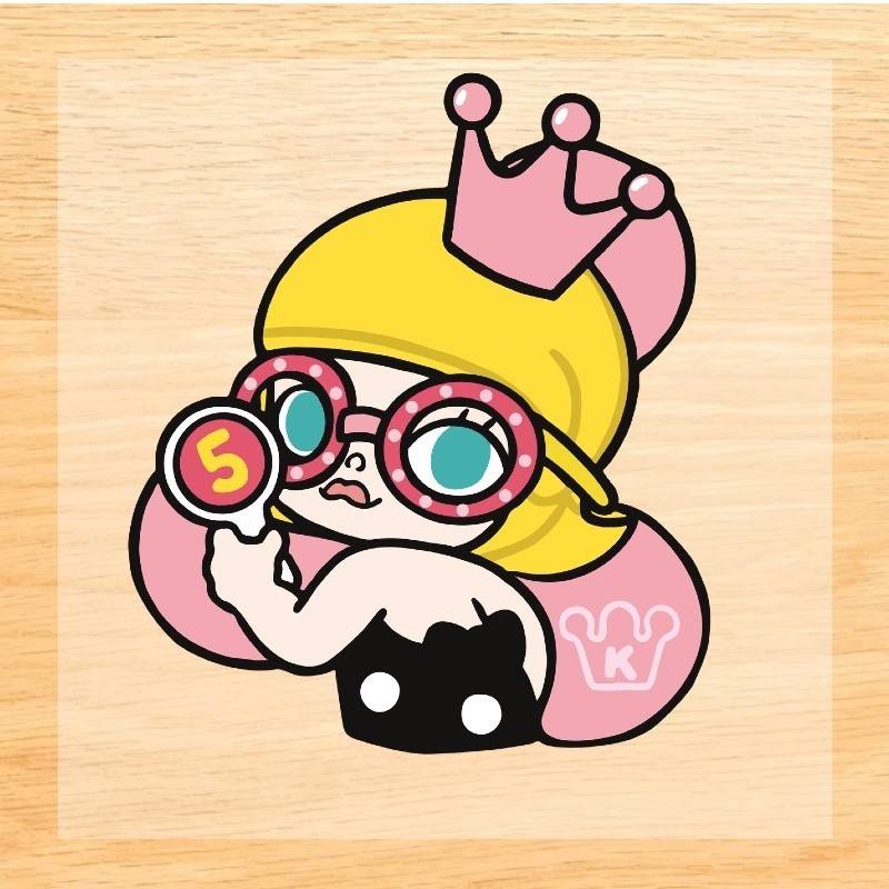 Pop MART สติกเกอร์ผ้า ลายการ์ตูนมอลลี่น่ารัก ซักล้างได้ สําหรับตกแต่งบรรจุภัณฑ์ เสื้อยืด DIY - รูปที่ 7