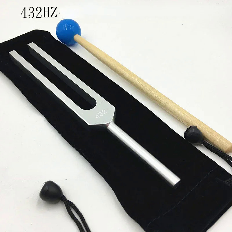 Aluminium Alloy 432HZ Tuning Fork Therapeutic Diapason Medical Sound Healing Tuning Forks Profession