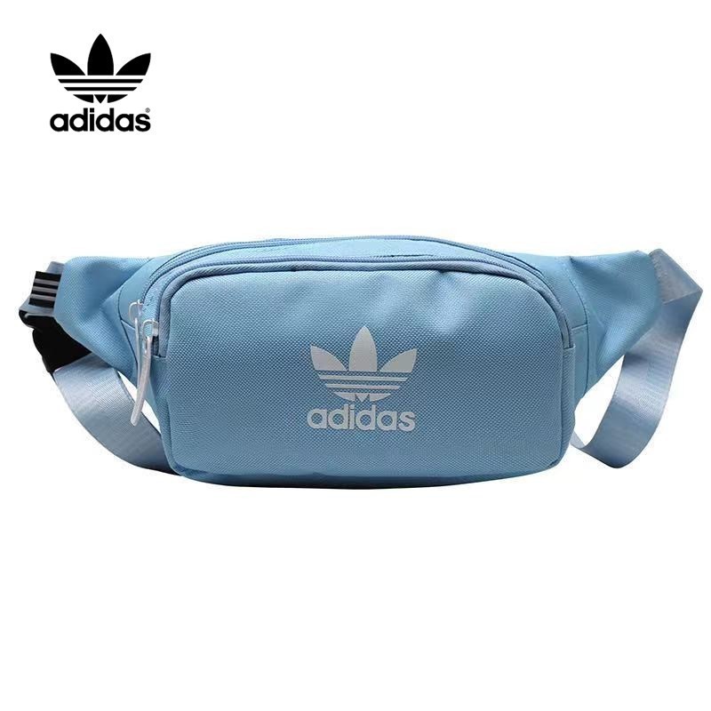 Adidasกระเป๋าวิ่งกระเป๋าสะพาย Man and Women Travel Waist Bag(สินค้าขนาดกว้าง20cmสูง12cm,ความยาวของเส้น110cm)