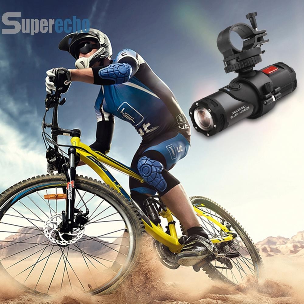 4k Action Camera หมวกกันน ็ อคจักรยานรถจักรยานยนต ์ Cam กันน ้ ํา DV WiFi Video Recorder [suprecho.th ]