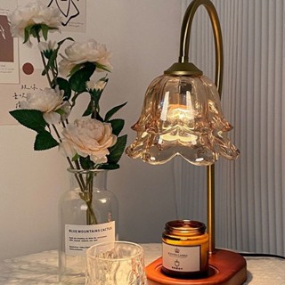 ⭐ไฟกลางคืน⭐โคมไฟแว็กซ์หอม,ของขวัญวันเกิด,น้ําหอมวินเทจ,ไฟกลา…