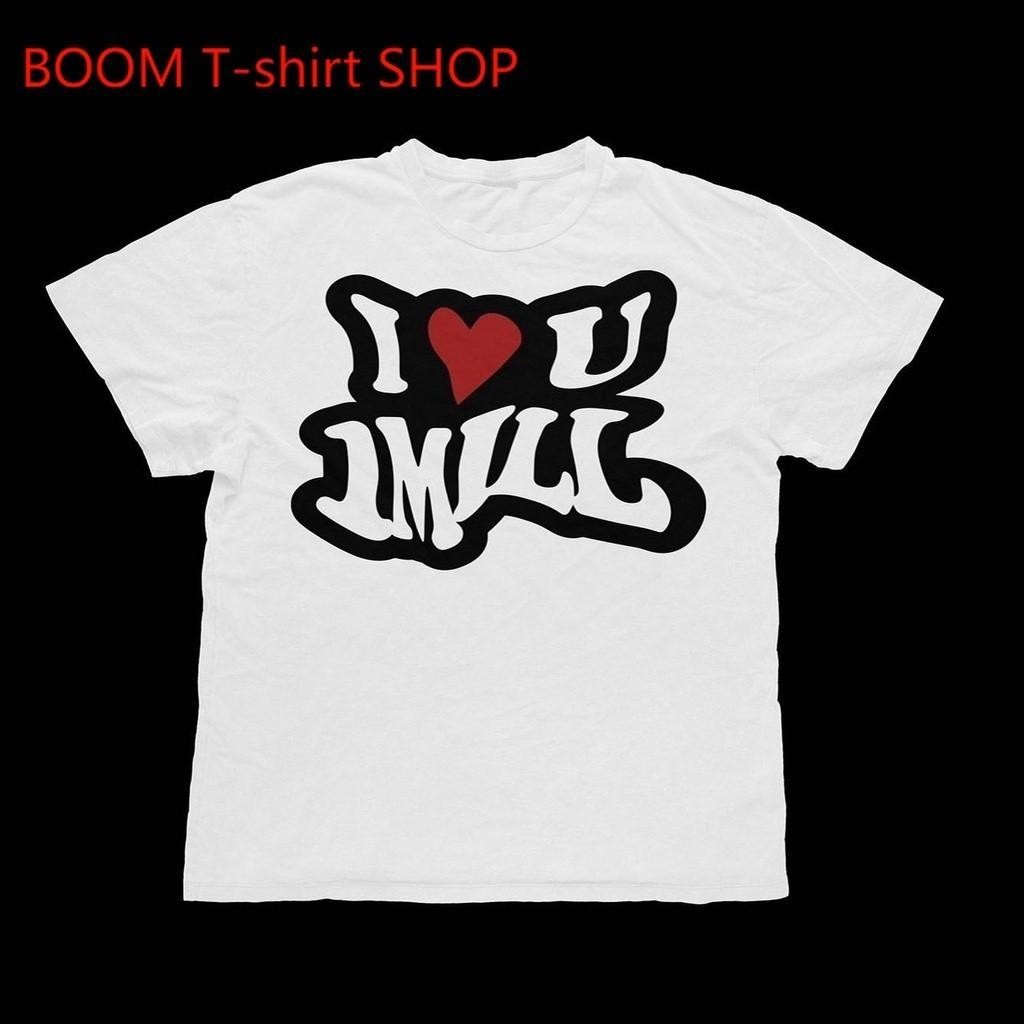 （จัดส่งตลอด 24 ชั่วโมง）BOOM SHOP เสื้อยืดคอตตอน IU 1MILL Hiphop
