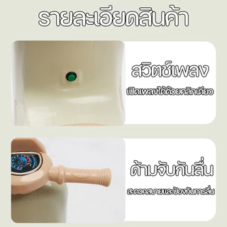Aoduoyaya รถขาไถเด็ก รถเด็ก รถมอเตอร์ไซค์เด็ก มีไฟหน้า มีเสียงเพลง 6เดือน-9ขวบ