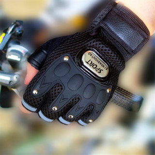 PRO-BIKER ถุงมือขับมอเตอร์ไซค์ สีดำ