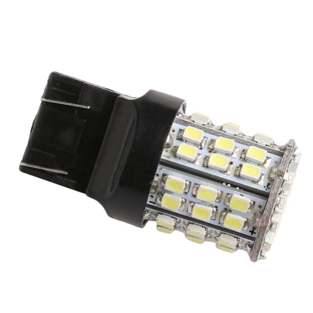 Openmall 1 ชิ ้ น T20 LED 64-SMD 1206 ไฟท ้ ายหยุดเบรคหลอดไฟสีขาว W21W 7443 7440 K1Z3 - รูปที่ 2