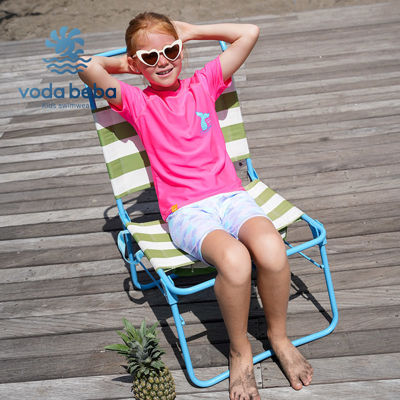 VODA BEBA طقم سباحة أطفال نصف كم واقٍ من الشمس — صورة 5