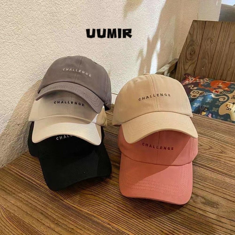 UUMIR  CHALLENGE หมวกเบสบอล กีฬา กลางแจ้ง ลําลอง ฮิปฮอป หมวกกันแดด