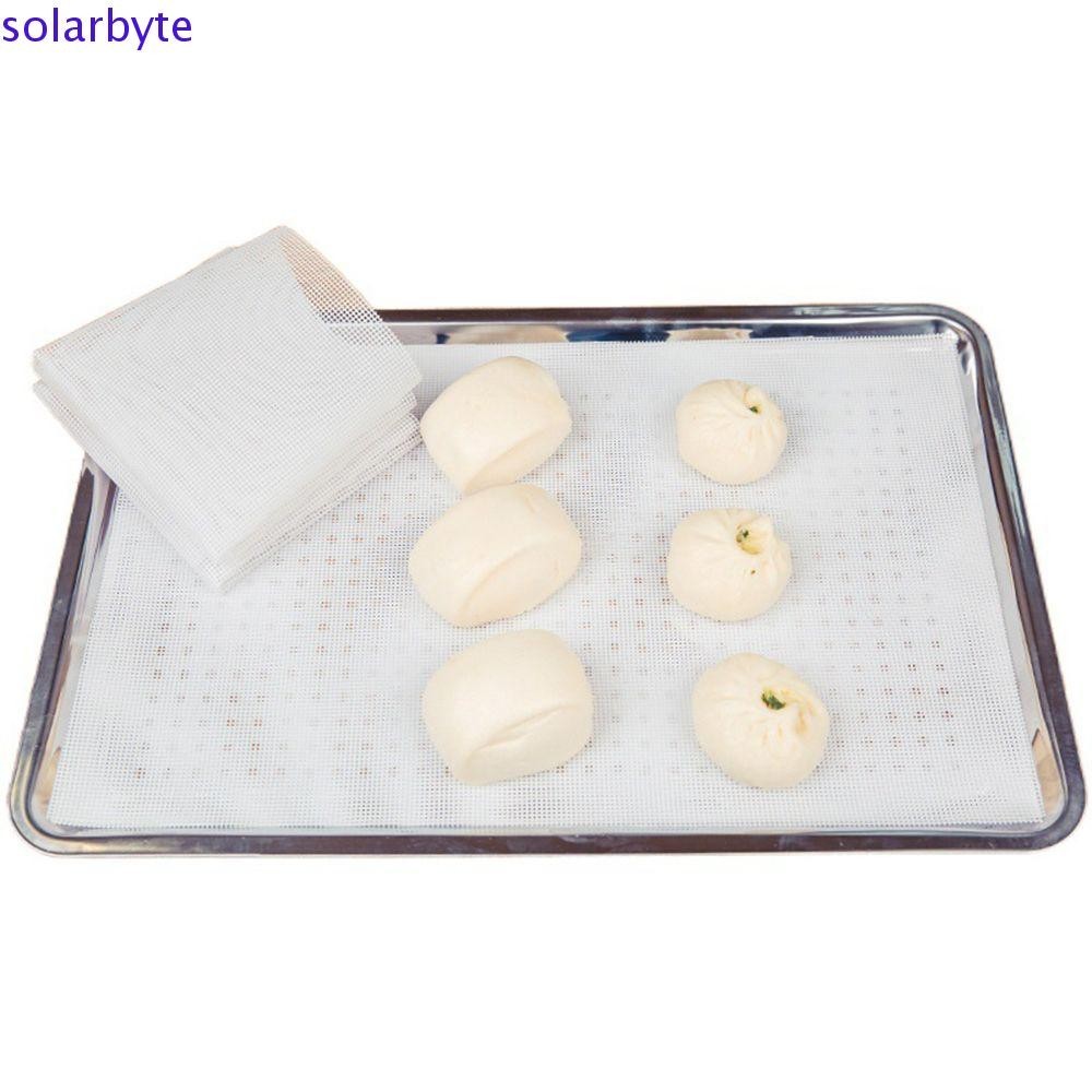 Solarbyte ซิลิโคน Steamer Pad สแควร ์ เครื ่ องมือห ้ องครัวสําหรับ Buns ทํา Non-Stick ผลไม ้ Dehydrator Mats