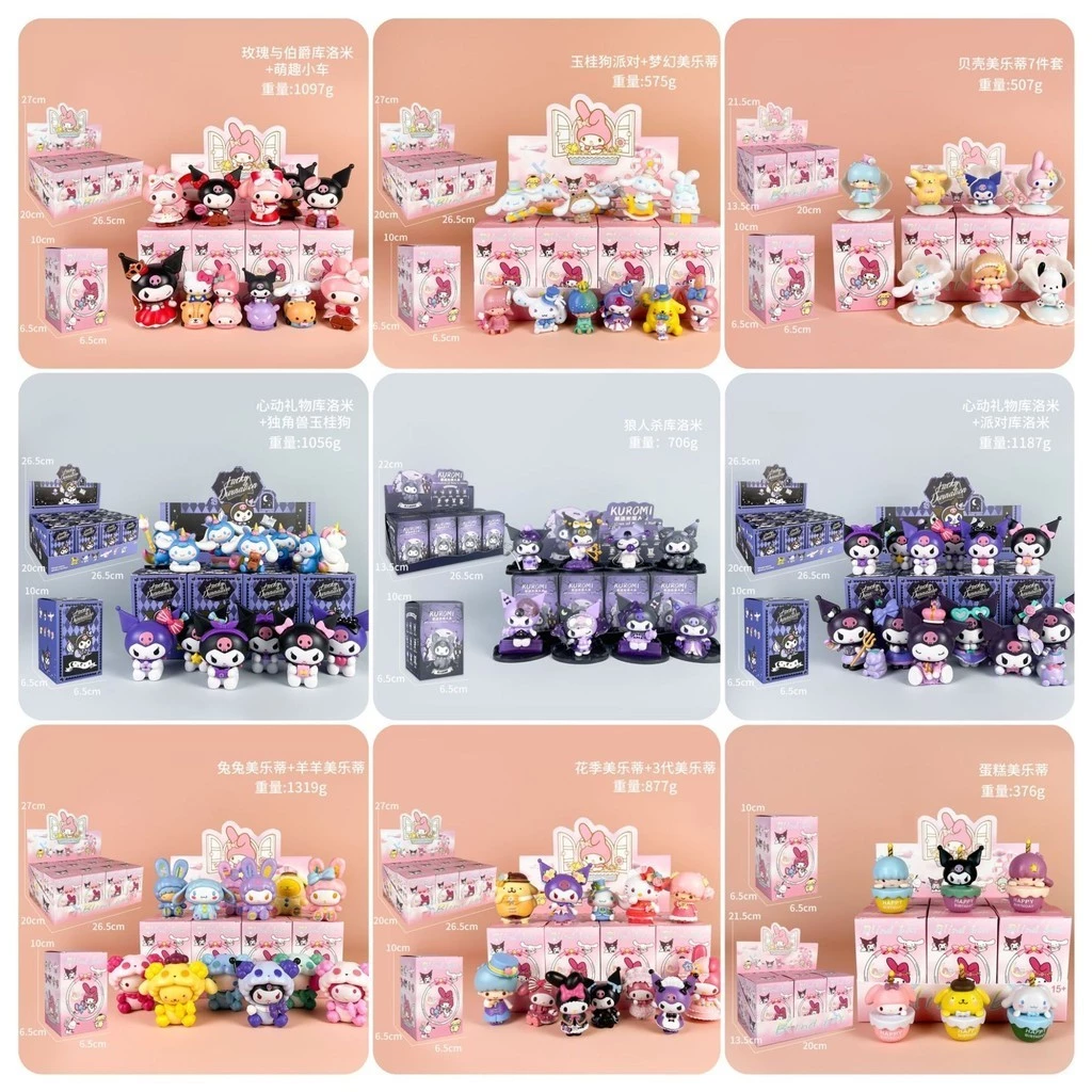 💥 จัดส่งจากประเทศไทย 💥6 ชิ้น/เซ็ตกล่อง การ์ตูนตุ๊กตารุ่นคริสต์มาสของเล่นเค้ก Topper เค้กตกแต่งเครื่องประดับ อะนิเมะ Pvc ของเล่นของขวัญรุ่น Q ตุ๊กตารูปสําหรับเด็ก thumbnail 3