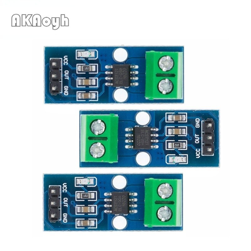 โมดูลเซนเซอร์ ACS712 โมดูล 5A 20A 30A Hall Current Sensor 5A/20A/30A ACS712