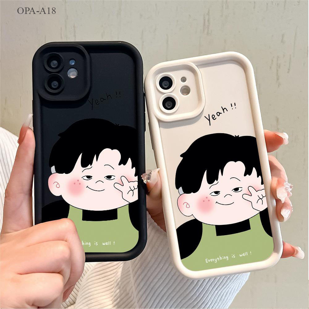OPPO A18 A17 A38 A31 A15 A16 A3S A58 A54 A94 A57 A7 A5S A12 A9 A16K A78 A74 A76 Reno 10 5 Pro 4G 5G 2020 เคสออปโป้ JGS