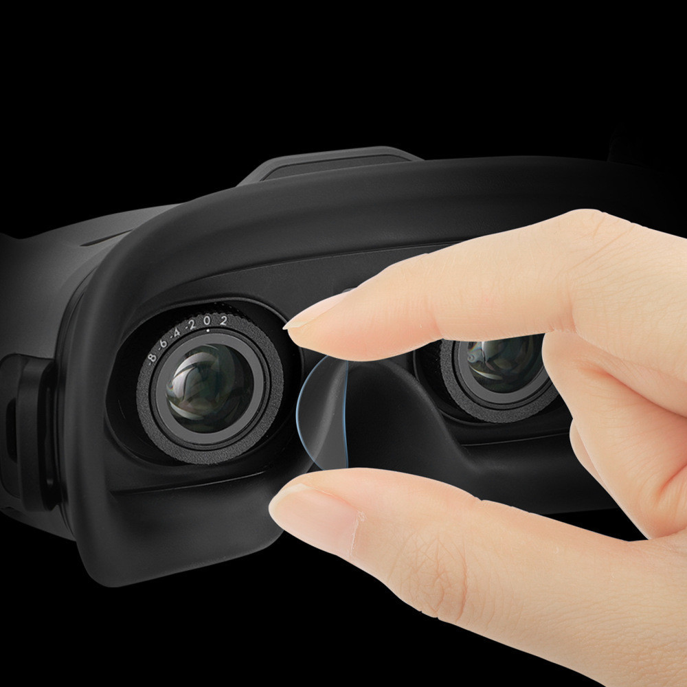 4 ชิ ้ น/set DJI AVATA กระจกนิรภัยป ้ องกันฟิล ์ ม Goggles, 2 เลนส ์ Protectors Accessoriess, ความละเอียดสูงและความโปร ่ งใสสูง