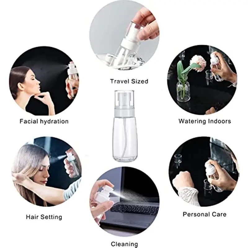 30ml ขวดสเปรย ์ โทนเนอร ์ สเปรย ์ ขวดบรรจุย ่ อยรีฟิลขวดสเปรย ์ สําหรับเดินทางขนาดเล ็ กและเบาขวดสเปรย ์ หมอกมัลติฟังก ์ ชั ่ น