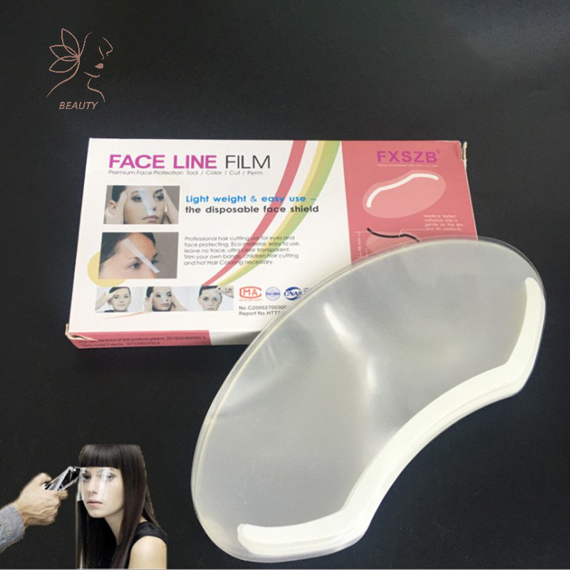 [maybeauty] 50 ชิ้น Hairdressing Eye Mask Transparent Eye Shield Kit Dye Perm Face Cover {TH}