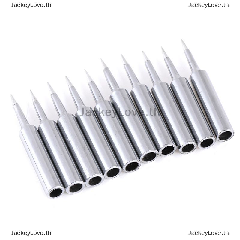 Jackeylovezz 10 ชิ ้ น 900 ม . TI เคล ็ ดลับบัดกรีคมเปลี ่ ยนหัวเหล ็ กบัดกรีเครื ่ องมือ TH