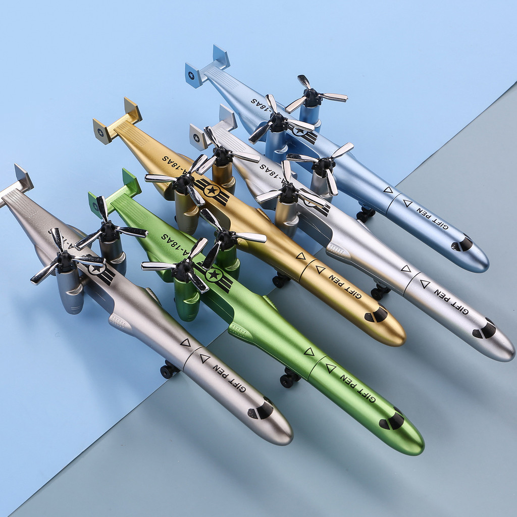 Creative Combat เฮลิคอปเตอร ์ สไตล ์ ปากกาเจล 0.5 มม.สีดํานักเรียนเครื ่ องเขียน WJ587