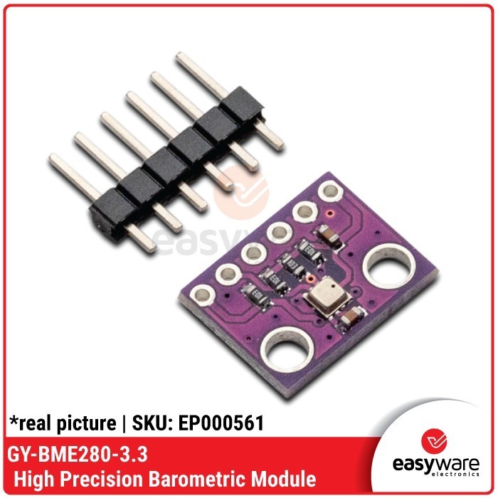 DC99 GY-BME280 3.3V BAROKAH PRESSURE GY BME280 3.3