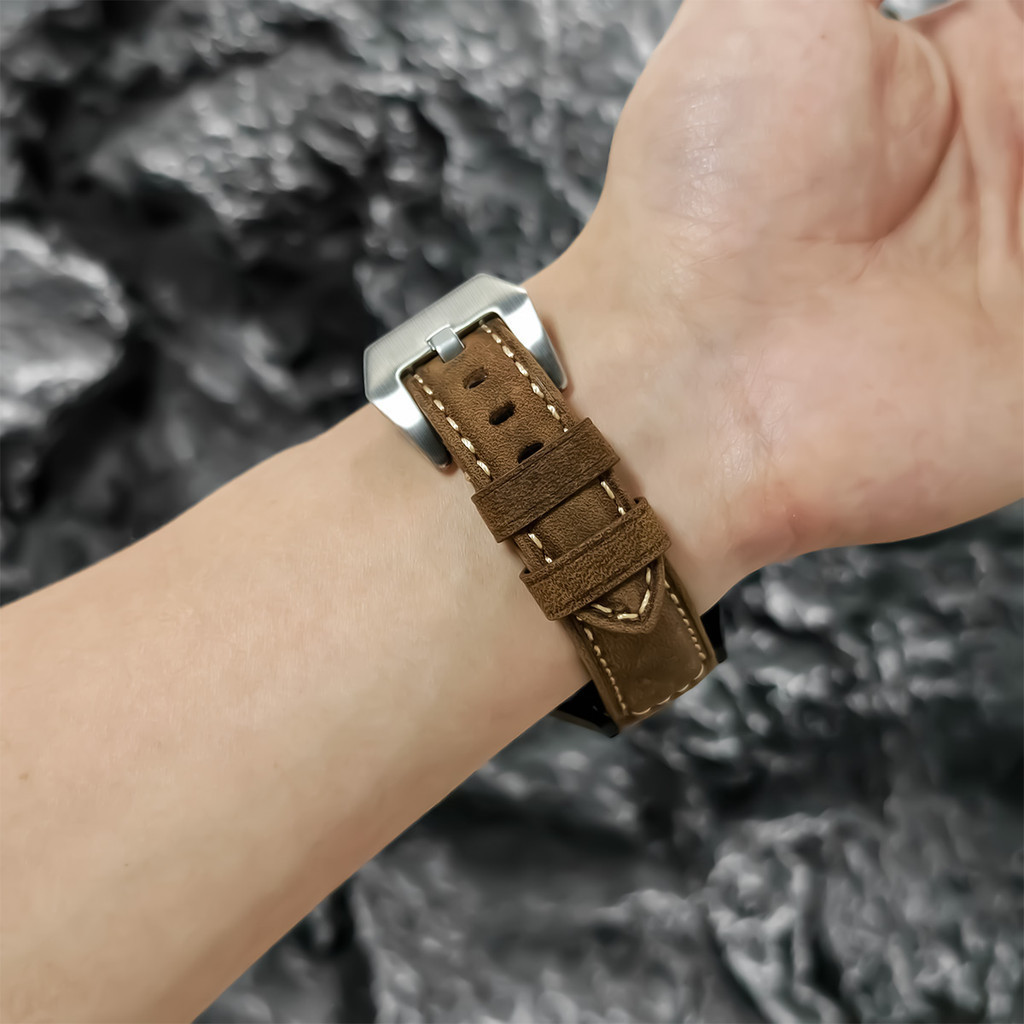 22 มม.26 มม.QuickFit Band สายนาฬิกาหนังสําหรับ Garmin Fenix 7 7X Pro 6 6X Pro 5 5XPlus Epix Pro Gen2 Approach S70 47 มม.สร้อยข้อมือ - รูปที่ 4