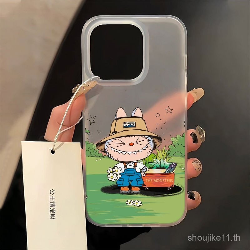 เคสโทรศัพท ์ Labubu Apple 15pPlus iPhone14pro/1312 ใหม ่ 8/7/xsmax Vitality Case KCGL