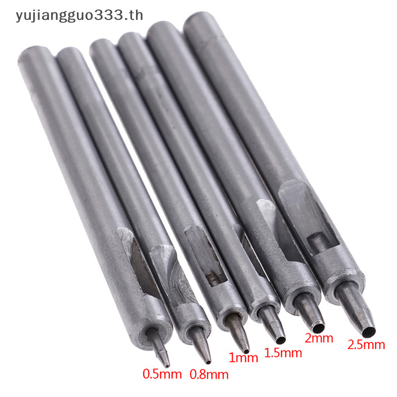 # Th # DIY เข ็ มขัดเจาะหนัง Hole Punch Hollow เจาะเครื ่ องมือหัตถกรรมหนัง Puncher .