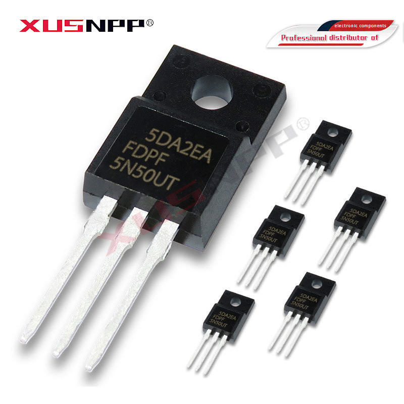10pcs FDPF5N50UT TO-220F FDPF5N50 TO-220 5N50 5N50UT 500V 5A FDPF5N50T FDPF5N50FT อิเล็กทรอนิกส์ส่วน