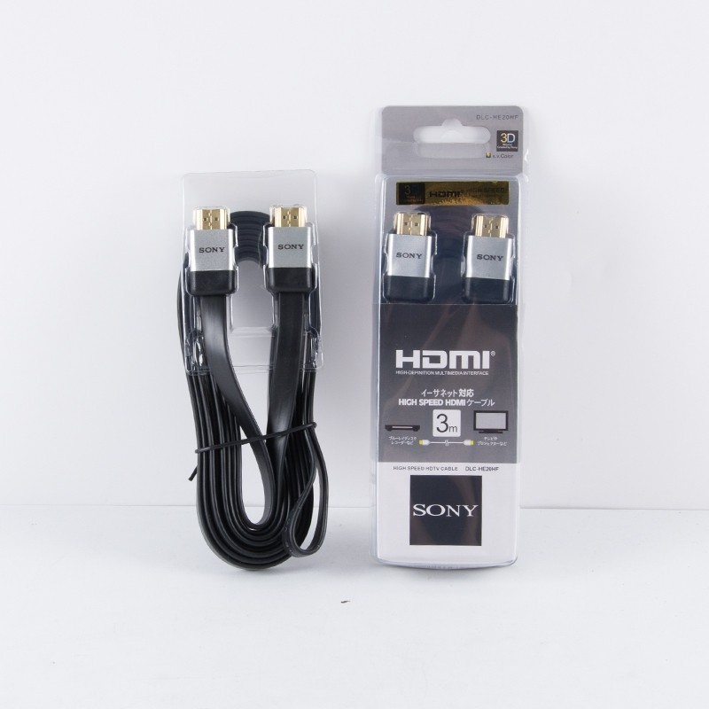 Sony 4K HDMI Cable สาย 2M-10M HDMI to HDMI สายกลม ยาว สายต่อจอ HDMISupport 4K, TV, Monitor, Computer, Projector, PC, PS,