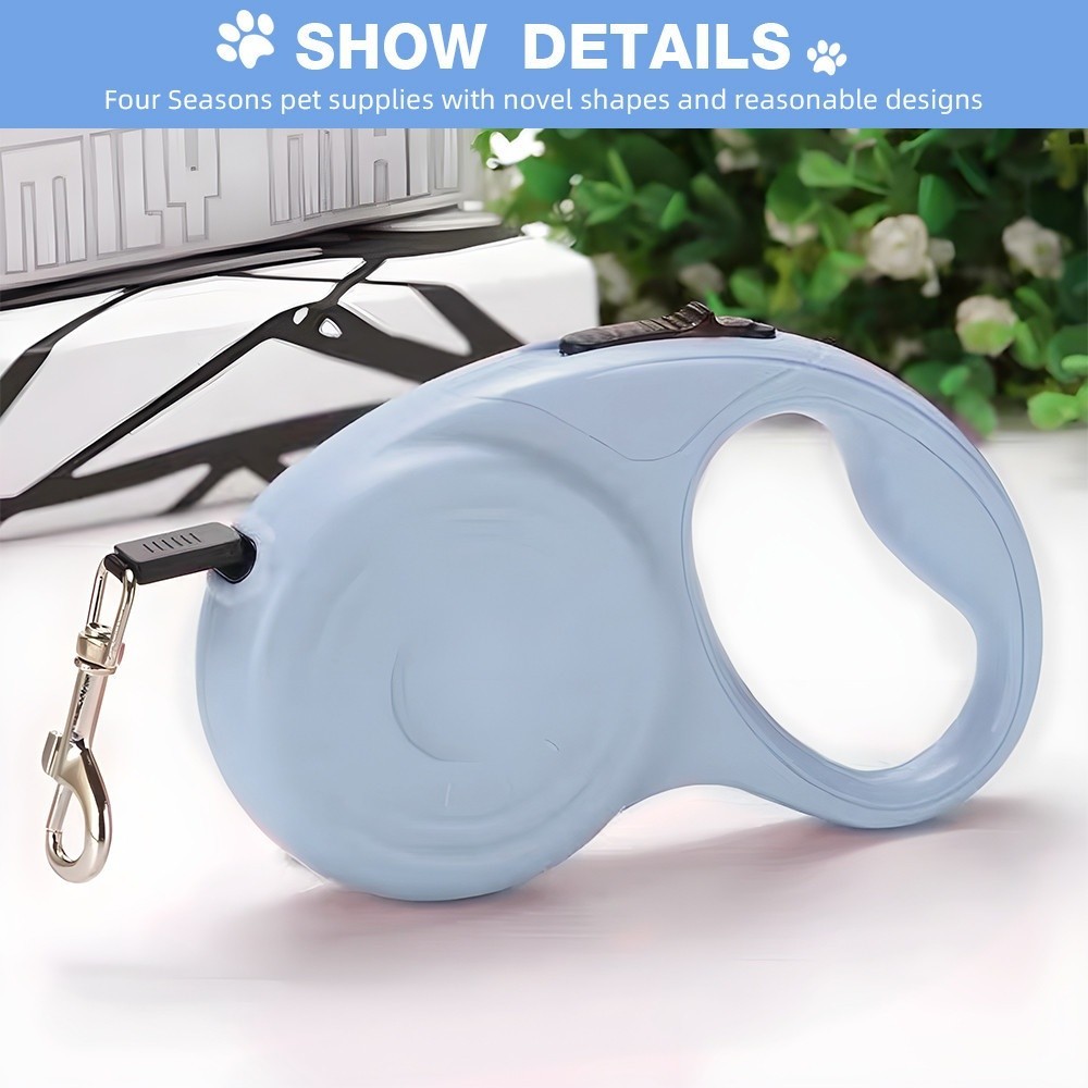 Ghouse Online DUDUPETS สายจูงสัตว์เลี้ยง รุ่นS08ขนาด9X15X3ซม.สีฟ้า สินค้าขายดี!