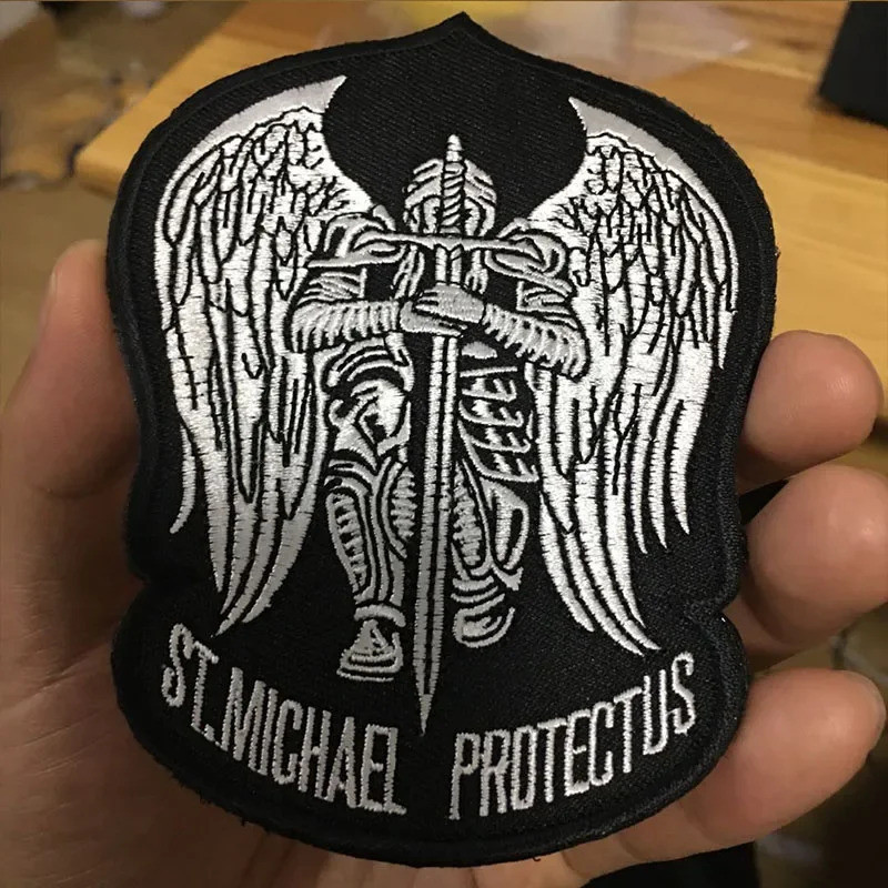 ใหม่ปกป้อง America Tactical PATCH Wings ป้ายดาบสําหรับเสื้อผ้า กระเป๋าเป้สะพายหลัง Hook&Loop Fastener