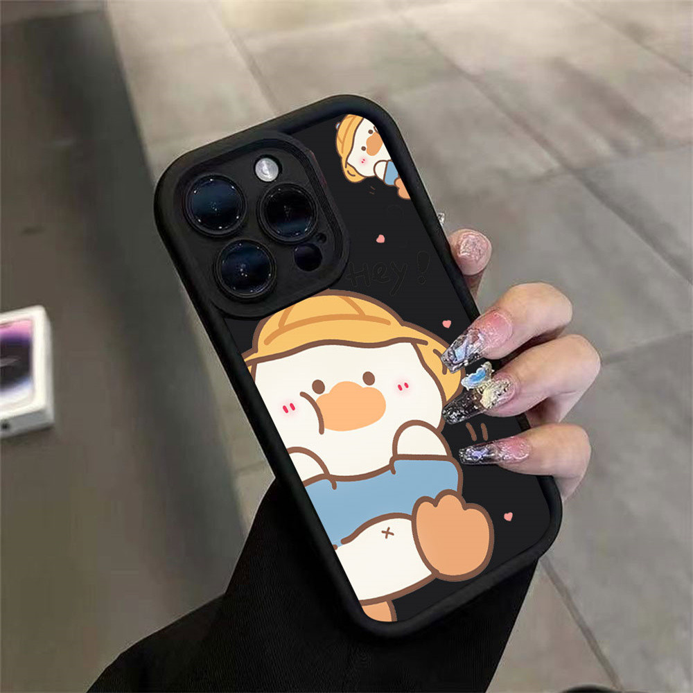HP iPhone 11 15 13 12 14 Pro Max XR iPhone 7 Plus 8 6 6S XS Max Jumping Ducks Case InFacase