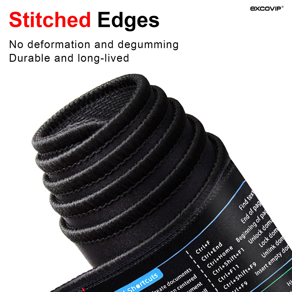 แป้นพิมพ์ คู่มืออ้างอิงทางลัด แผ่นรองเมาส์ - หน้าต่าง ทางลัดพิมพ์แผ่นรองเมาส์-สี่เหลี่ยมผืนผ้า, ยาง, สร้างสรรค์-ลื่นตารางเสื่อ-สําหรับบ้าน, สํานักงาน, พีซี, แล - รูปที่ 5