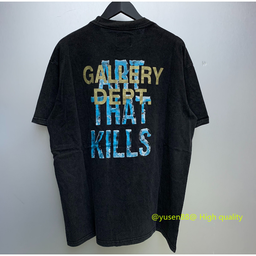 **HOT***เสื้อยืดใหม่ Broken ATK TEE Gallery เสื้อยืดแขนสั้นคุณภาพสูง