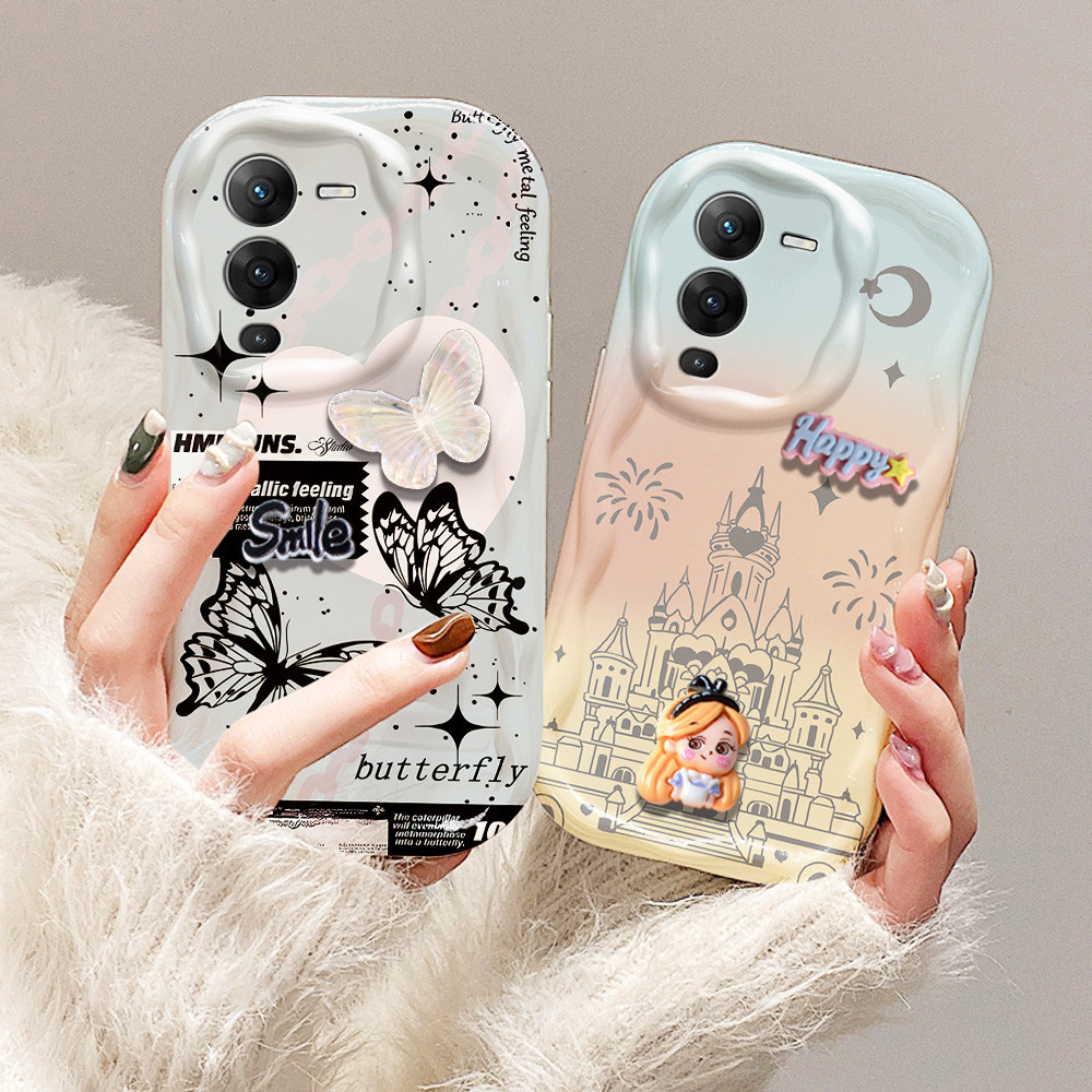 เคส vivo v25 pro, คุโรมิ เคสโทรศัพท์ครีมตุ๊กตา 3D น่ารัก xsbsnygz1
