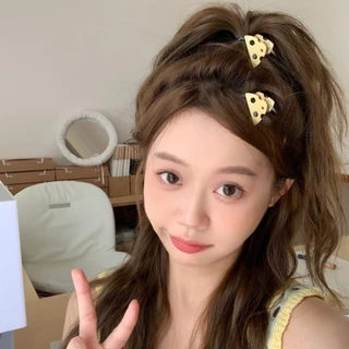กิ๊บติดผมรูปชีสน่ารักสไตล์เกาหลีสําหรับเด็กผู้หญิง