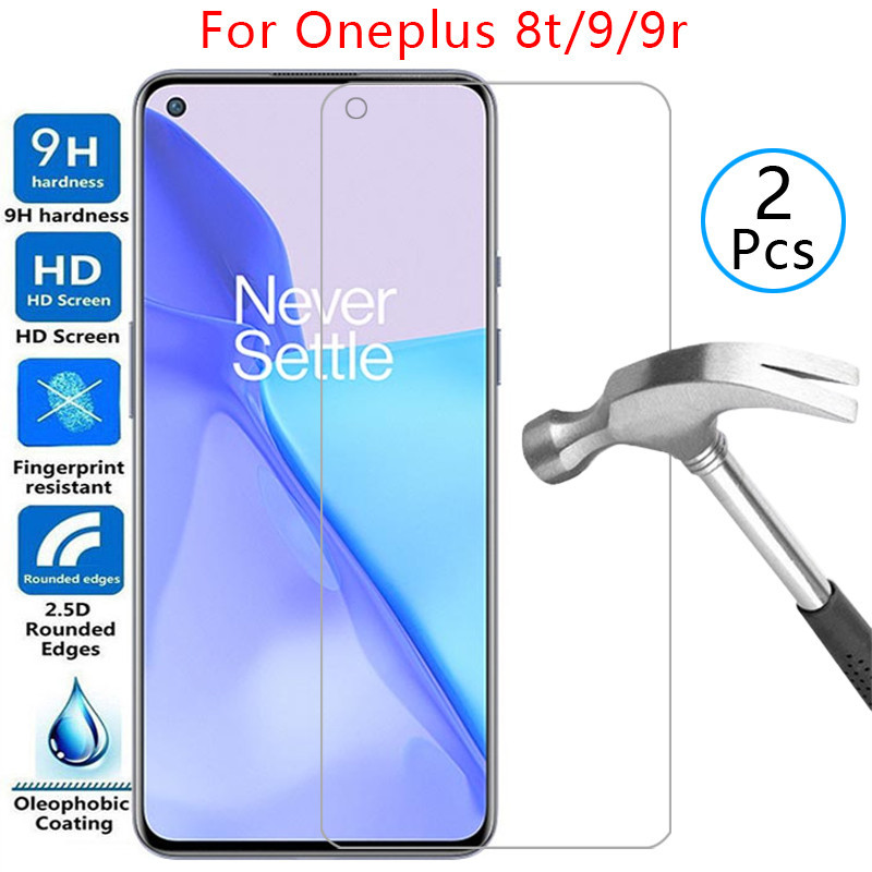 กระจกนิรภัยสําหรับ oneplus 8 t 9 9r ฝาครอบ one plus plus 8 t t8 9 r r9 oneplus8t oneplus9 oneplus9r 