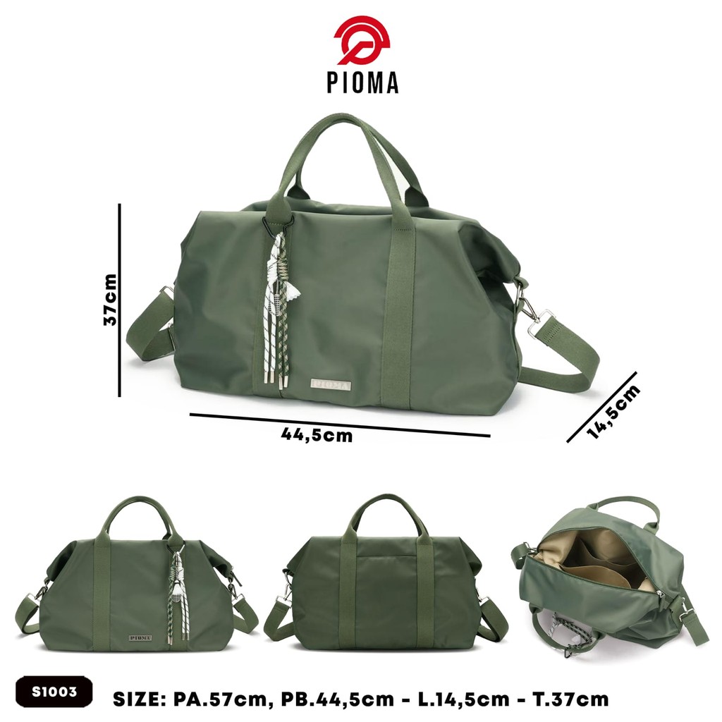 กระเป๋าเดินทางผู้หญิง FITNESS BAG / DUFFLE GYM FITNESS TRAVEL BAG / PIOMA SAKIRA / NYLON WATERPROOOF